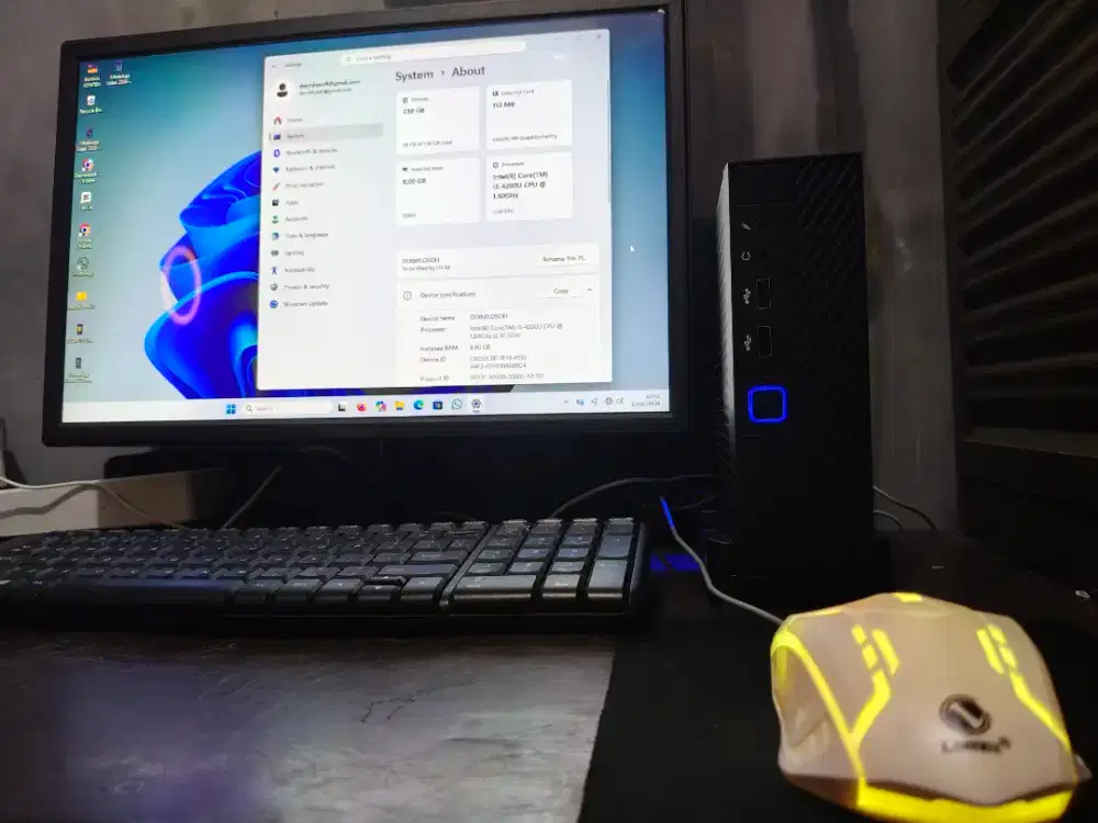 Komputer Set Lengkap Core i5 Ram 8gb