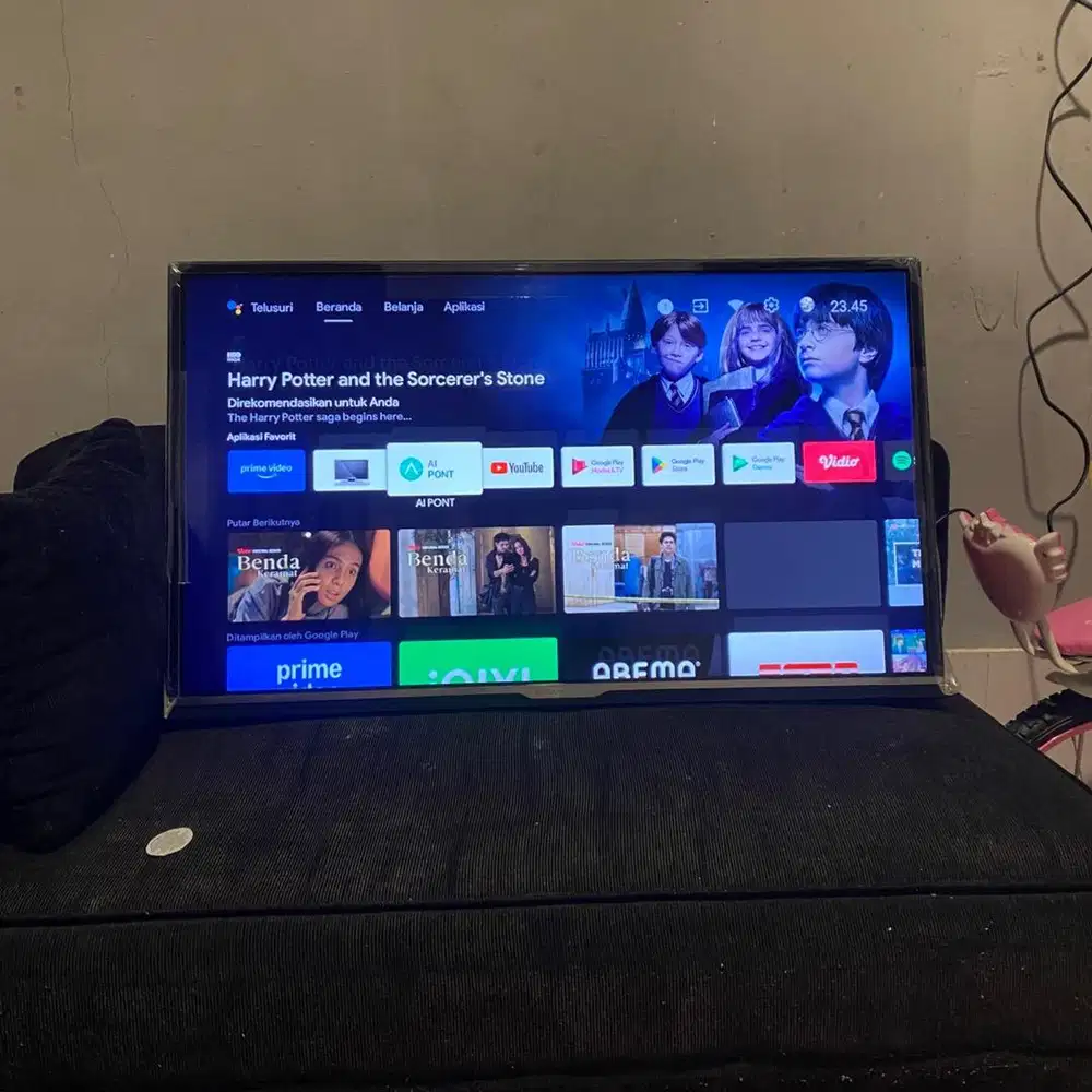 Di jual tv android smart tv 32 in merek changhong
