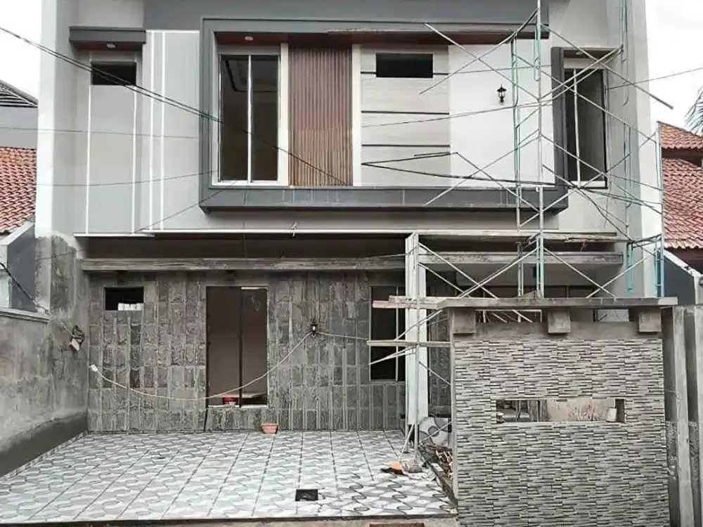 Dijual Rumah 2 lantai  Gress Lebar 10 Manyar Jaya Praja Bonus Tandon + Pompa,  SHM, Surabaya