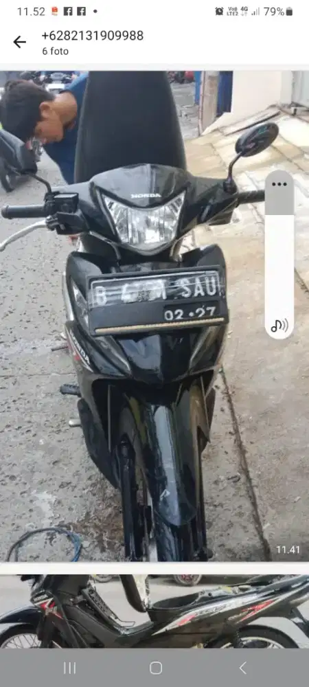 Honda Revo Fit 2017 mesin 95% bagus halus standard pabrik