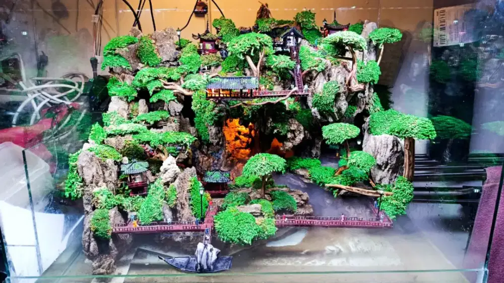 Paludarium Aquascape Aquarium Akuarium BARU Siap kirim dan Fullset