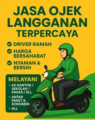 Jasa Ojek Langganan