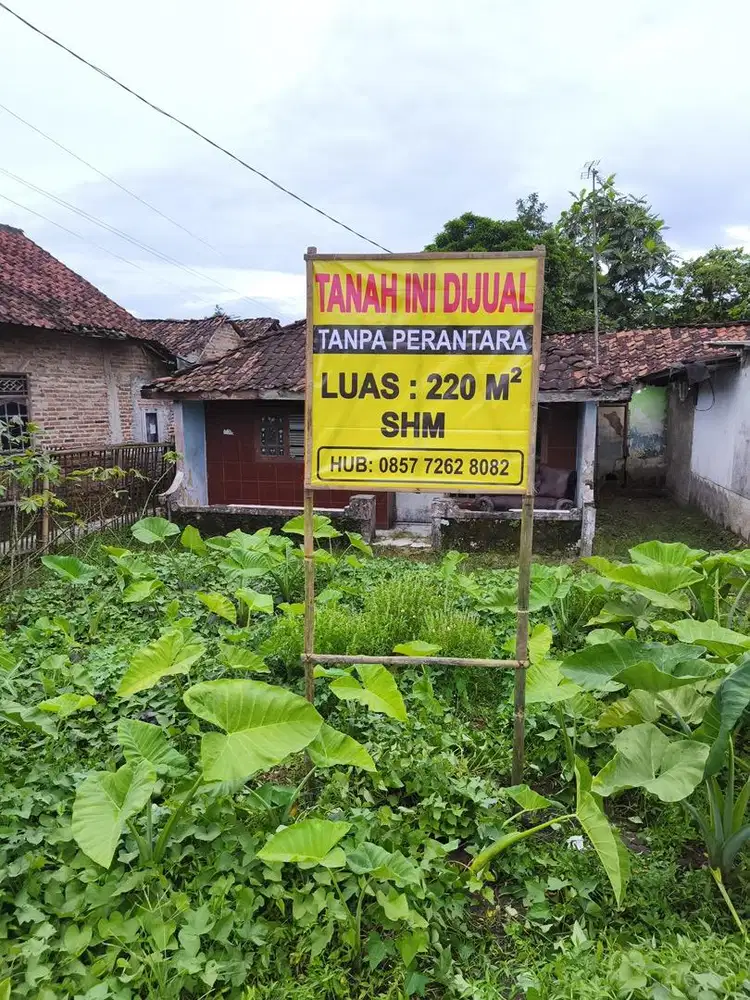 dijual Tanah SHM tanpa perantara