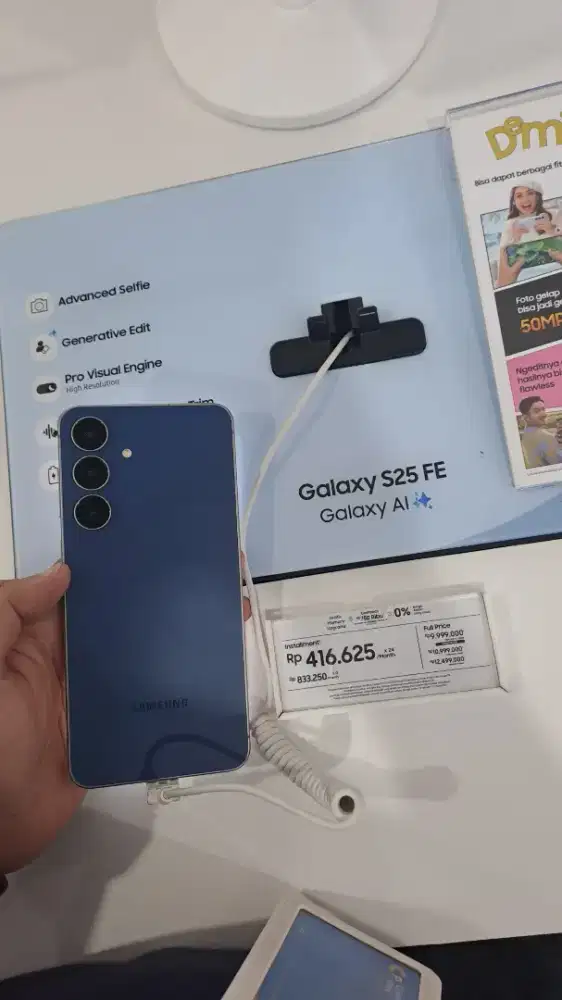 PROMO SAMSUNG S25 FE FREE VOUCHER ACC 1,2JT