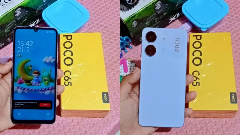 Poco c65 ram 6+6/128 Lengkap Nomines