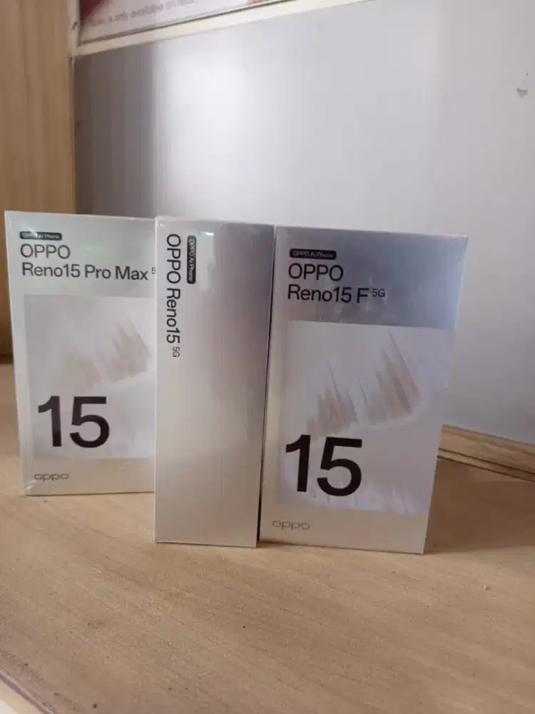 RENO 15F 8/128 FREE OPPO CARE SENILAI 800K KHUSUS PEMBELIAN HARI INI
