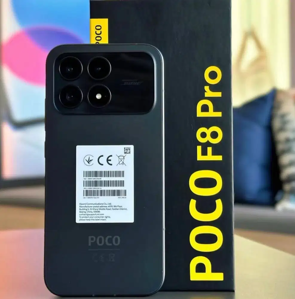 Poco f8 pro resmi black