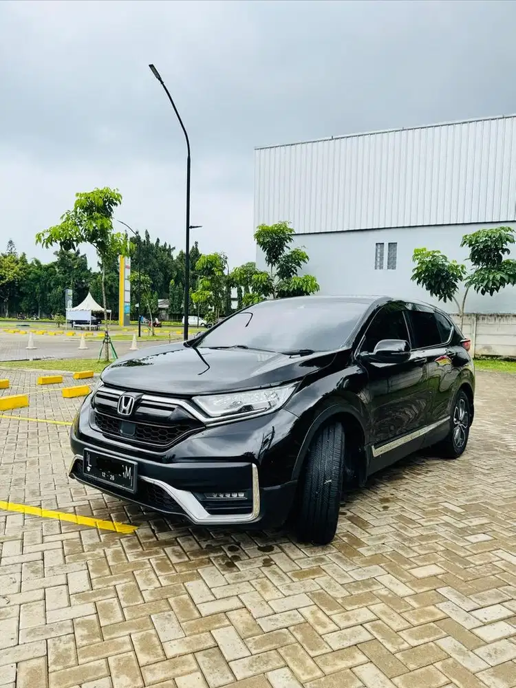 CRV Turbo Prestige 2021 Black Honda Sensing