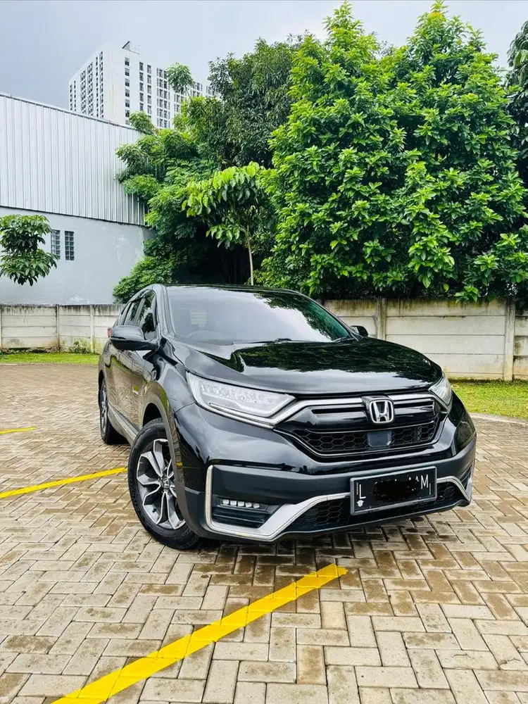 CRV Turbo Prestige 2021 Black Honda Sensing