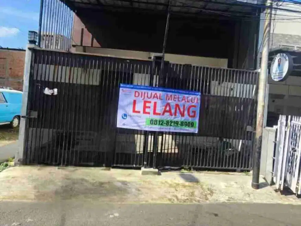 Dilelang rumah tingkat bisa ajb murah, kemayoran jakarta pusat