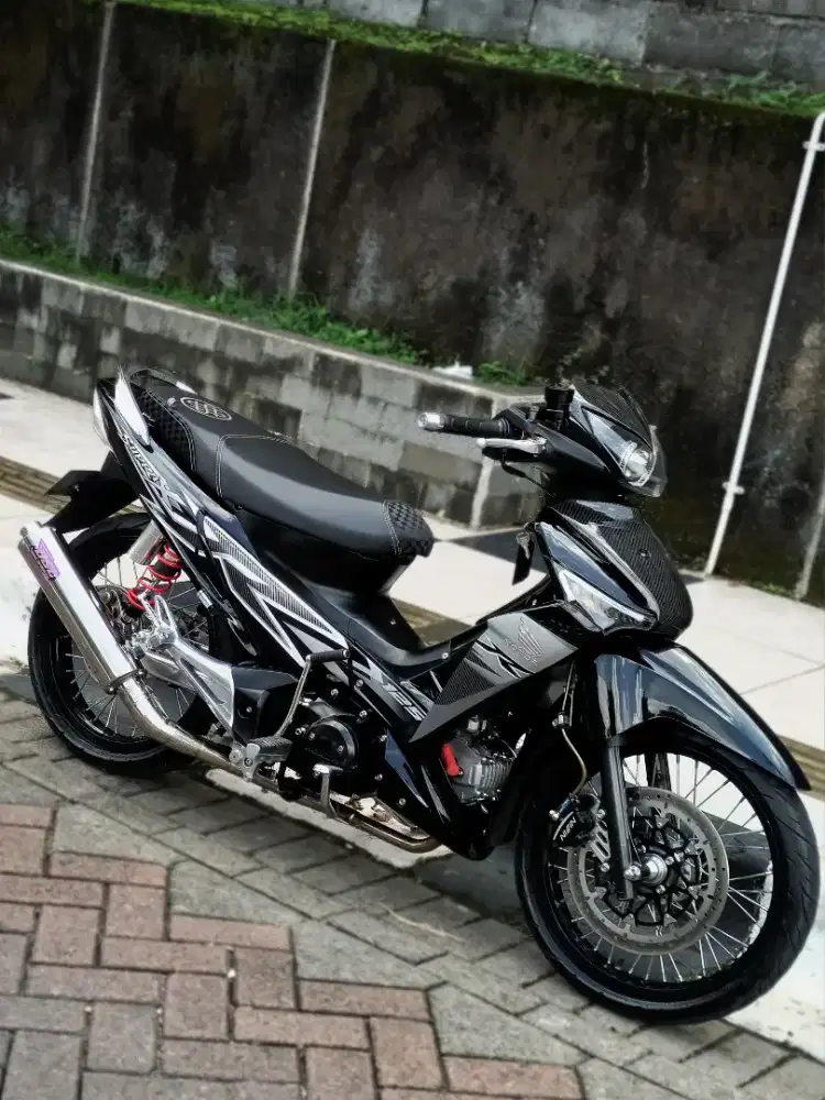 Supra X 125 Tahun 2014 Full Modif Istimewa