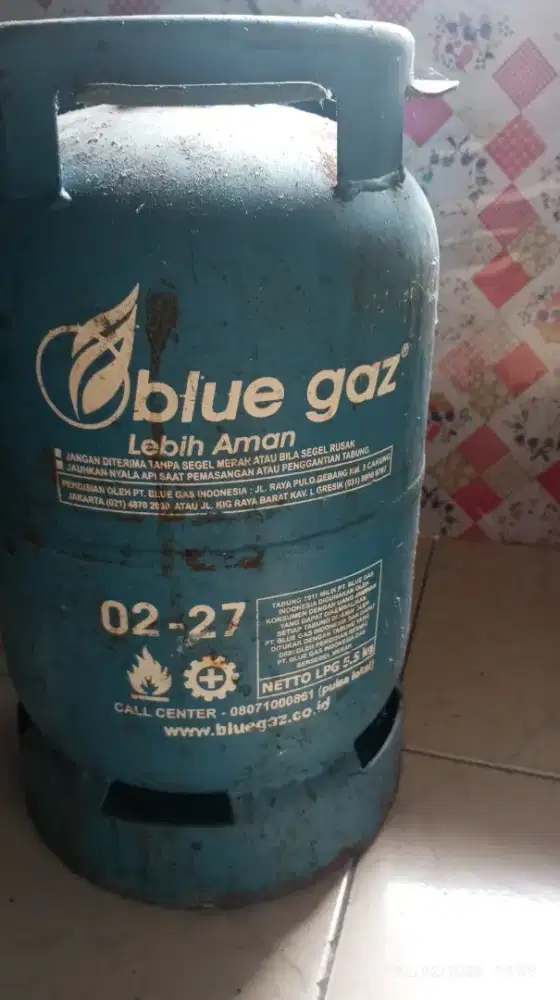 tabung kosong bluegas 5.5 kg