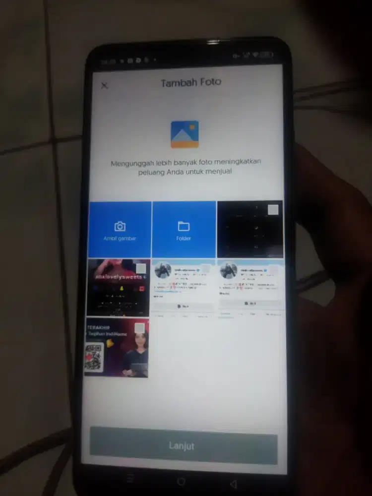 Dijual infinix hot 8