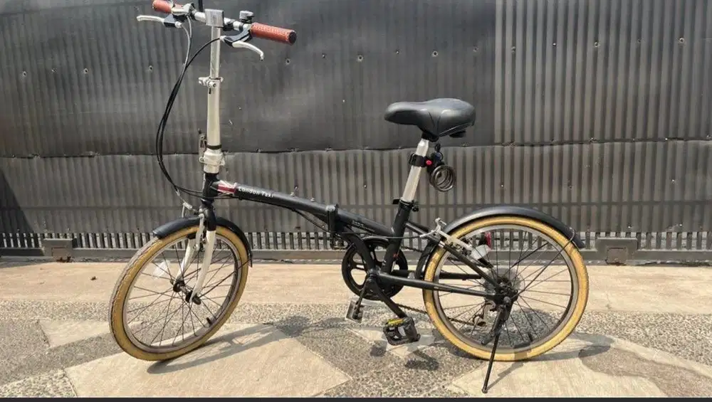 London Taxi Folding Bike 20 Black