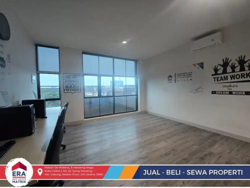 Sewa Kantor Cantik Full Furnish Lokasi Strategis Dan Bebas Banjir Di Metland Menteng
