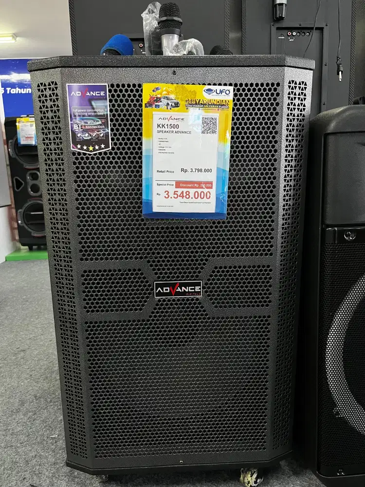 KREDIT SPEAKER ADVANCE WIRELESS TANPA DP! BUNGA 0% FREE 1 CICILAN