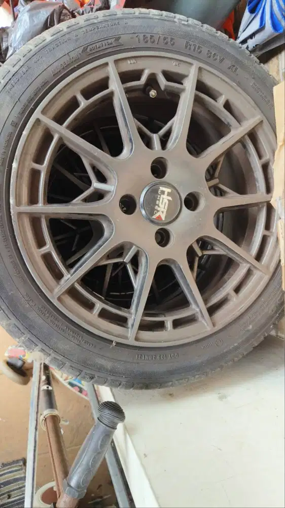 Jual Velg CK05 JA208 HSR R15X65 H4x100-114,3 ET42 bronze