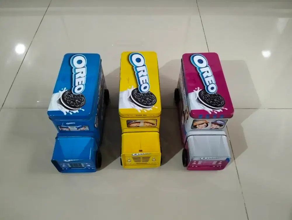 Collection Antique Oreo Car Set / Mobil Oreo Full Set