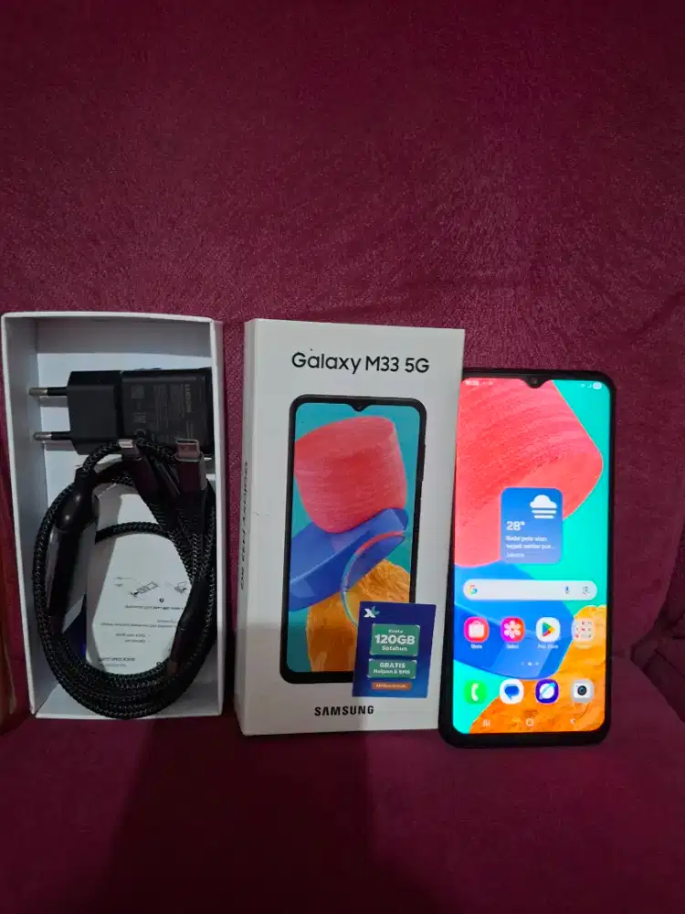 Samsung Galaxy M33 5G - RAM 8/128GB Mulus & Fullset!