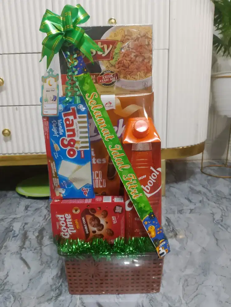 Paket parcel hampers bingkisan THR lebaran