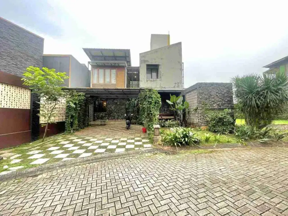 Dijual rumah cluster hoek di Sektor 9 Bintaro