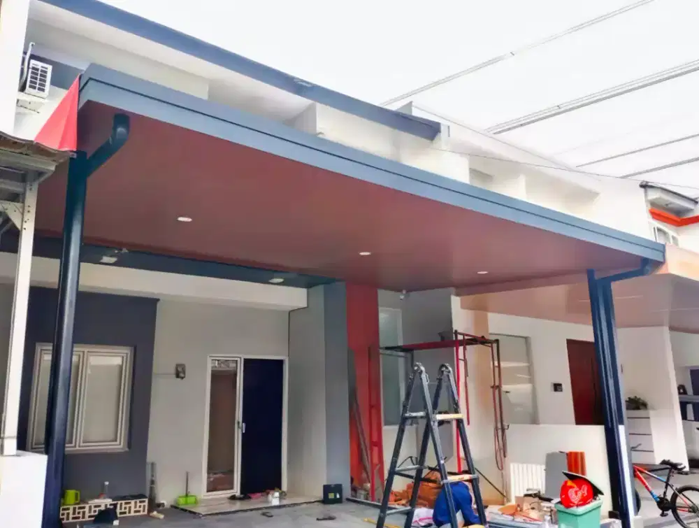 Kanopi baja ringan plafon PVC