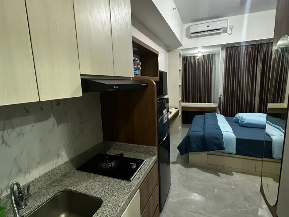 disewakan apartement bella pakuwon city  studio furnish
