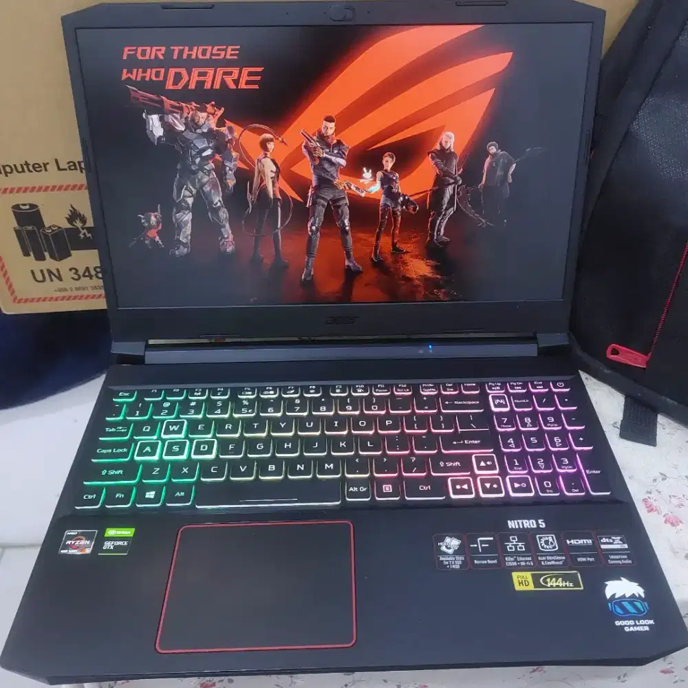 Acer Nitro 5 fullset mulus
