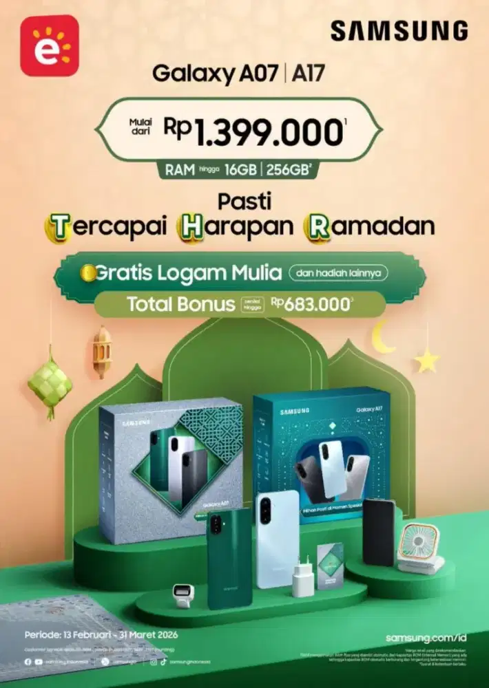 SAMSUNG GALAXY A07 BISA KREDIT