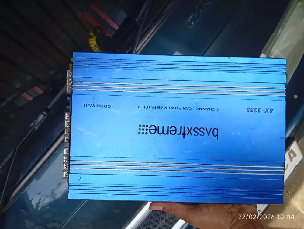 Power amplifier mobil bekas