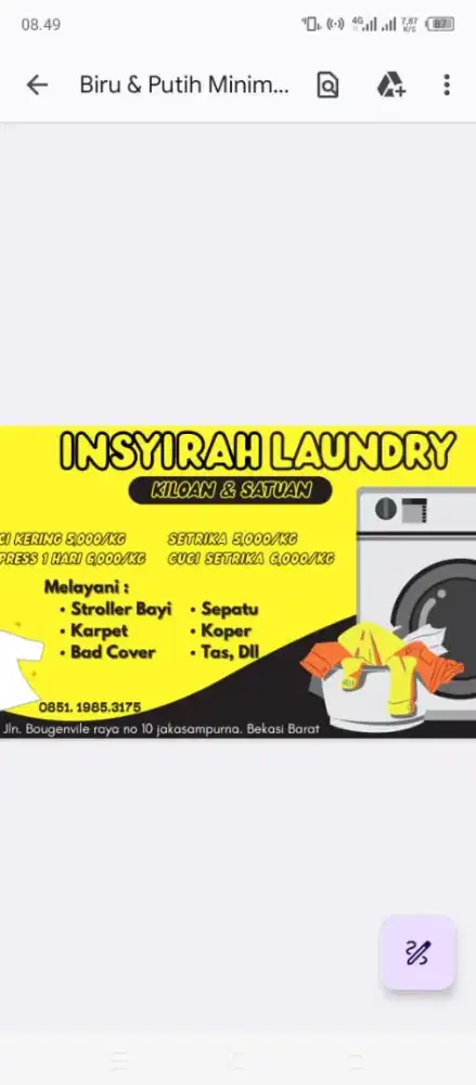 Lowongan Kerja Laundry