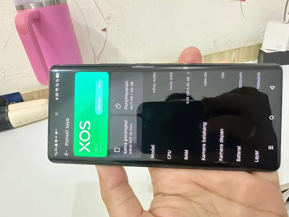 Jual Infinix Hot 50 Pro kondisi mulus