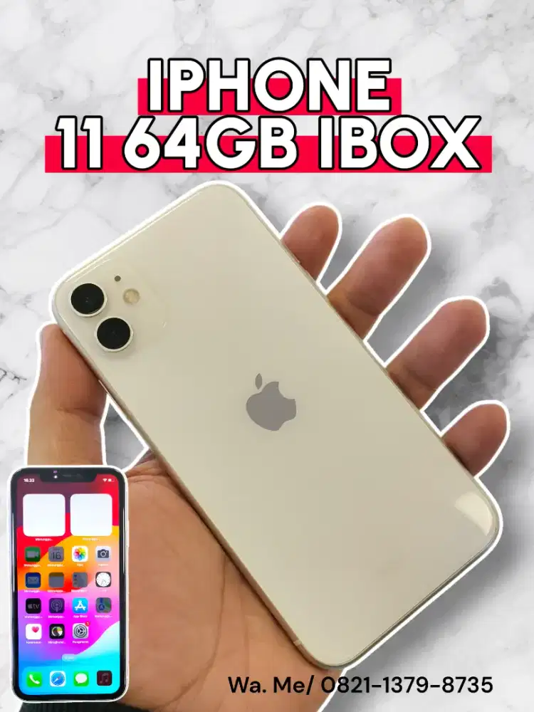 Iphone 11 64GB IBOX FULLSET MULUS