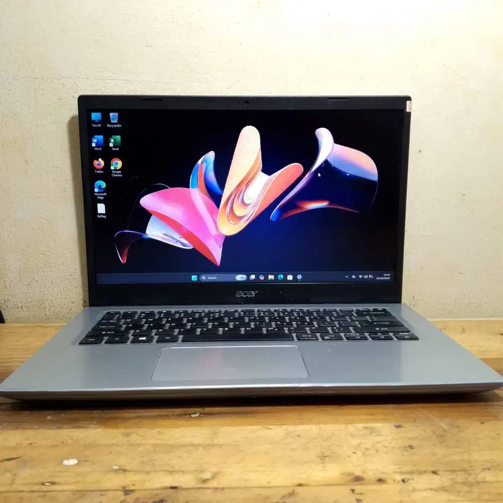 Laptop Slim Acer Aspire 5 core i3 gen 11 Ram 4 GB SSD 256 GB
