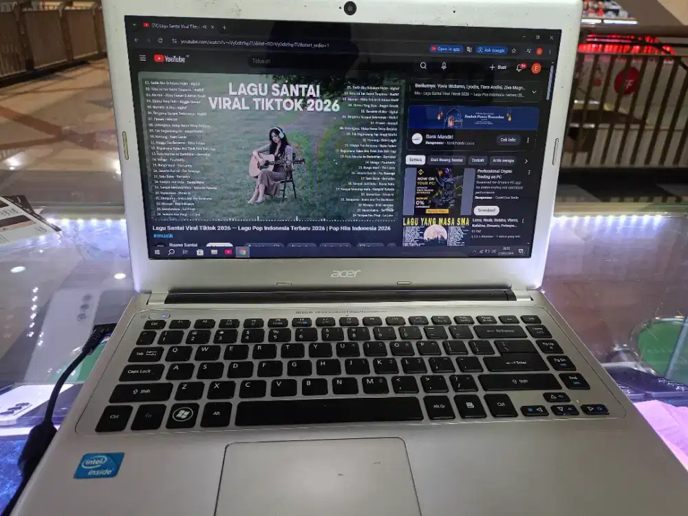 Laptop Acer aspire V5-431 tinggal pake