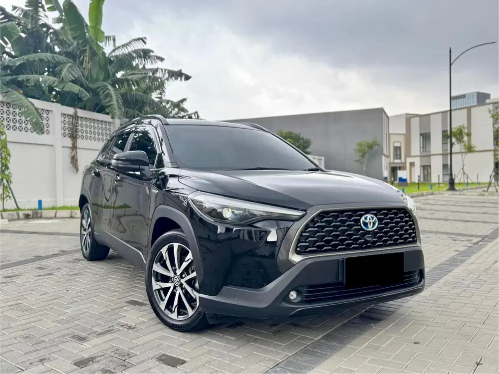 (KM 25 RIBU) Toyota Corolla Cross 1.8 Hybrid Hitam 2023 IMPROVEMENT!