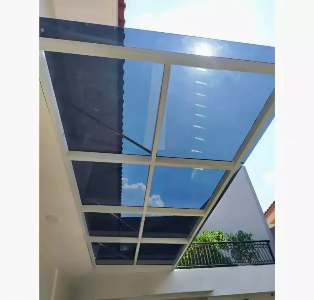 Kanopi hollow atap solerflat