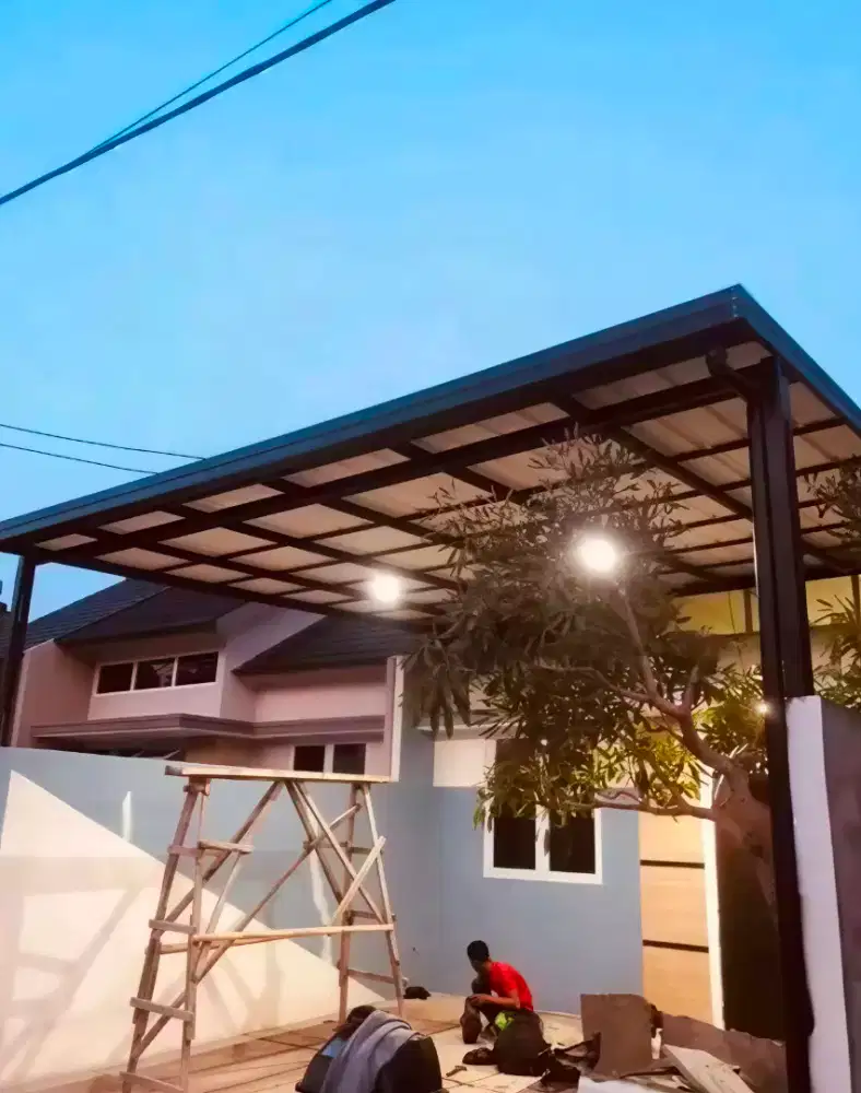 Kanopi baja ringan atap alderon