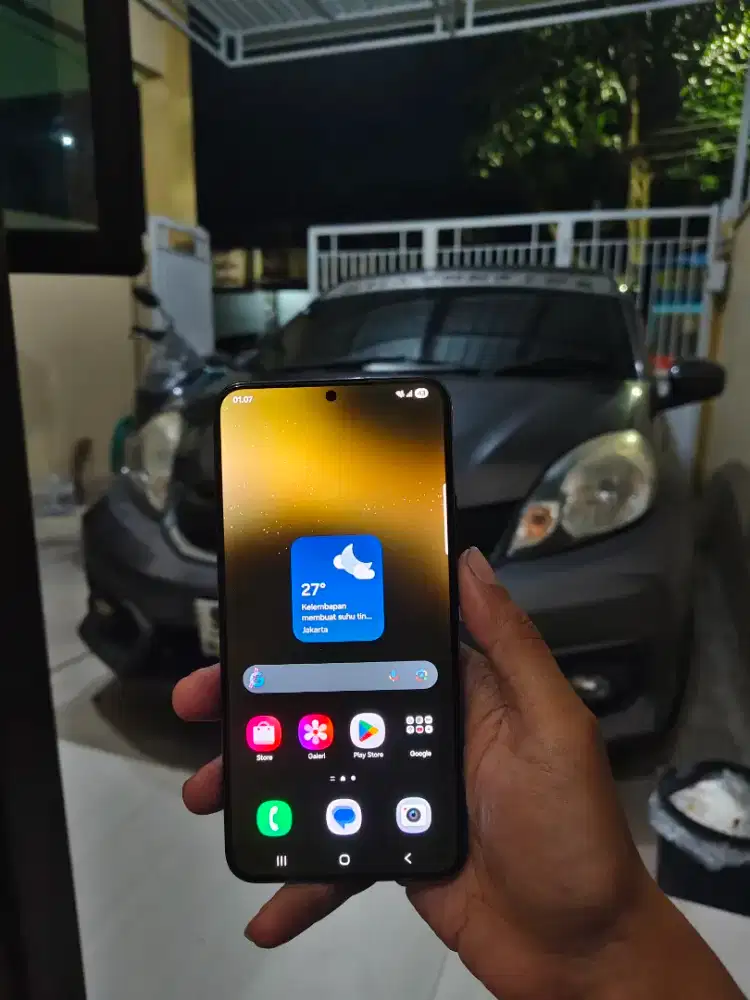 Samsung S22+ 8/256 fulset siap pakai