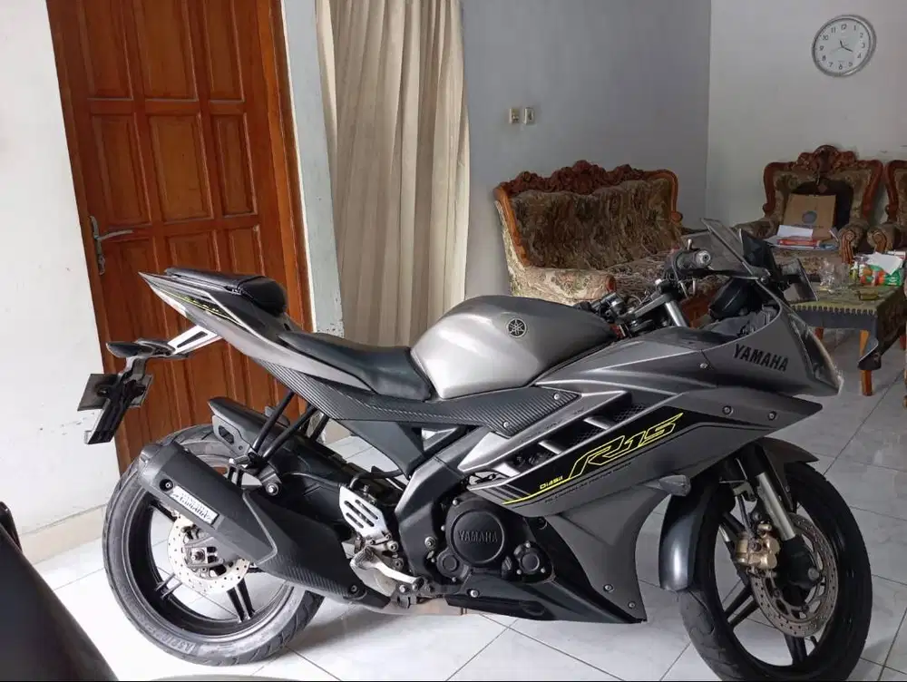 Yamaha R15 Abu 2016 Istimewa, Pajak Hidup, Siap Pakai