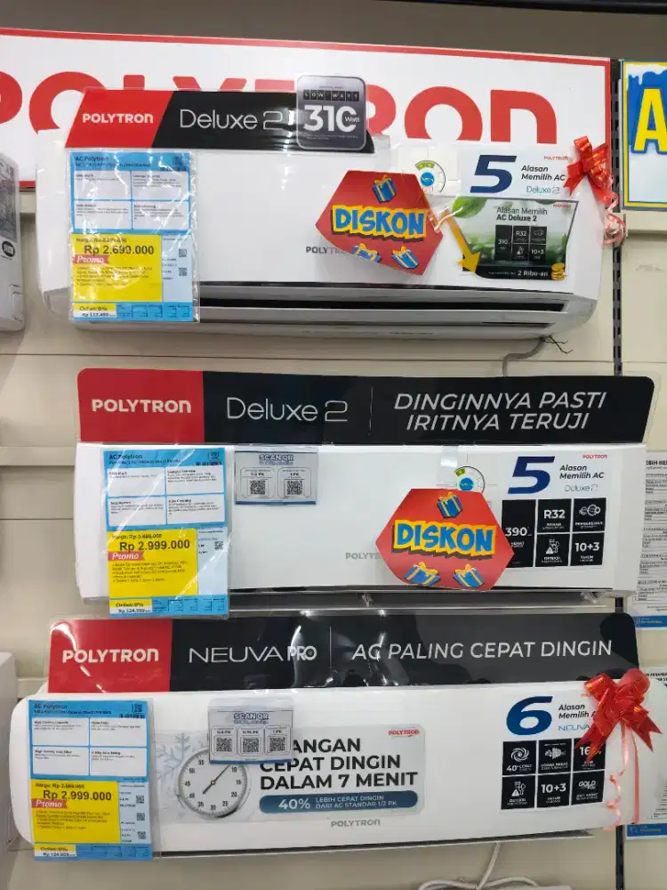 Cicilan kredivo AC Polytron 0,5PK