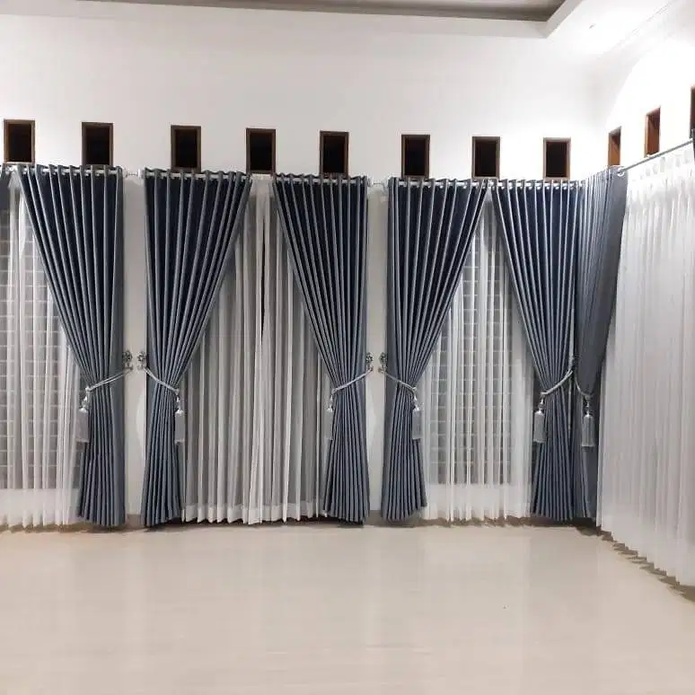 Produsen Gorden Blackout Pasang Skat Klinik Hordeng Gordyn Vitrase