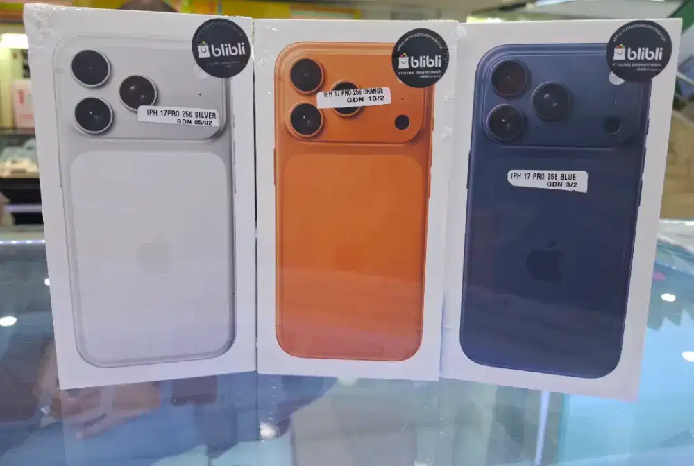 Iphone 17 Pro 256Gb Resmi Kredit Free 1x cicilan&Adaptor 20w