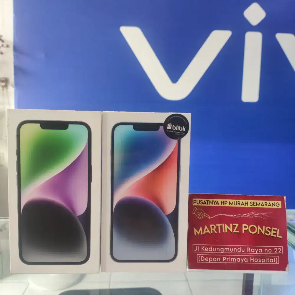 IPHONE 14 128 GB NEW GARANSI  RESMI