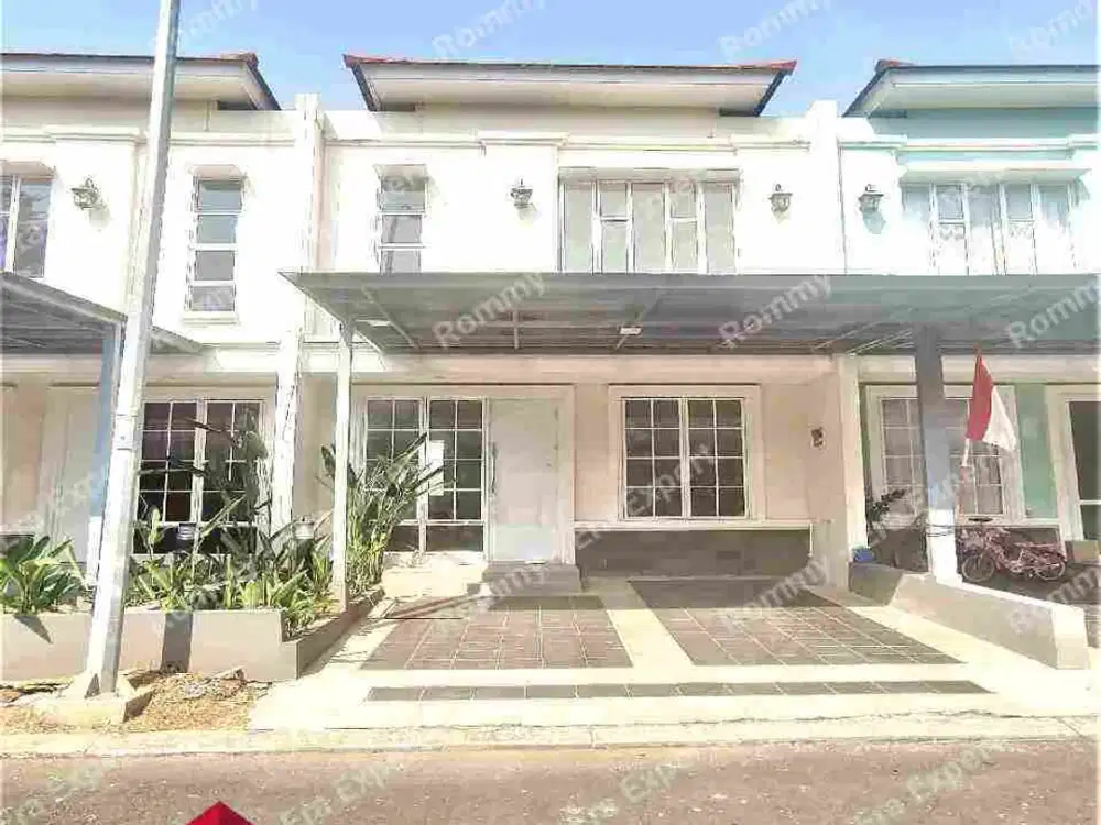 Dijual Rumah 2 lantai Dalam Cluster di Jakarta Garden City Lokasi Strategis dekat Mal Selangkah ke Gerbang Tol Cakung