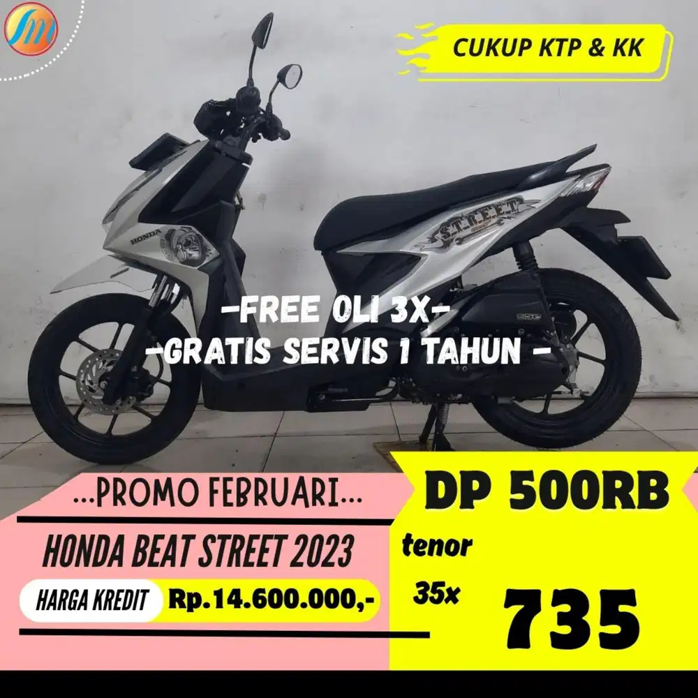 DP 500RIBU HONDA BEAT STREET 2023 ANGSURAN SANGAT RINGAN BERGARANSI