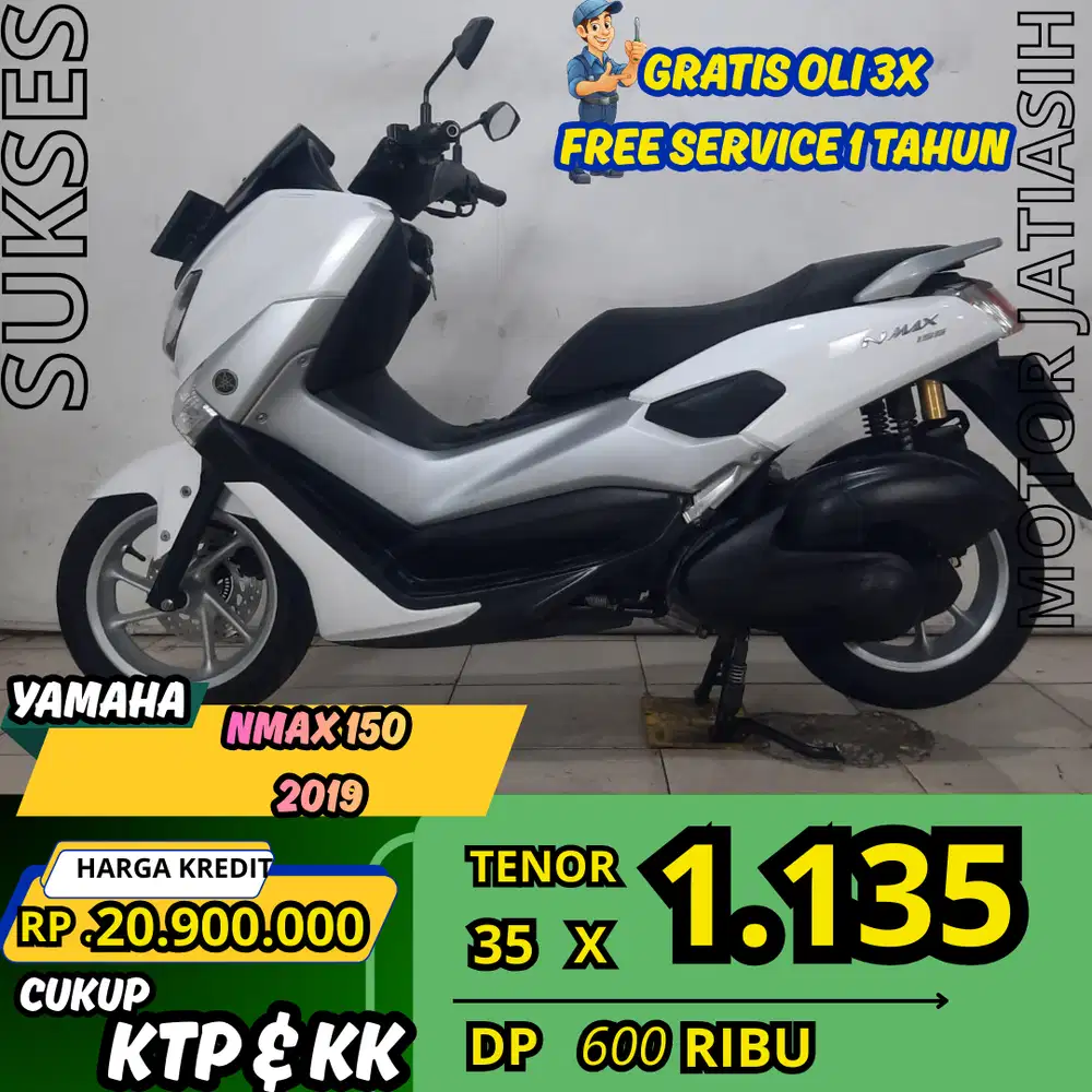 PROMO SPESIAL YAMAHA NMAX 150 2019 PLAT BEKASI KOTA EDISI TERBATAS