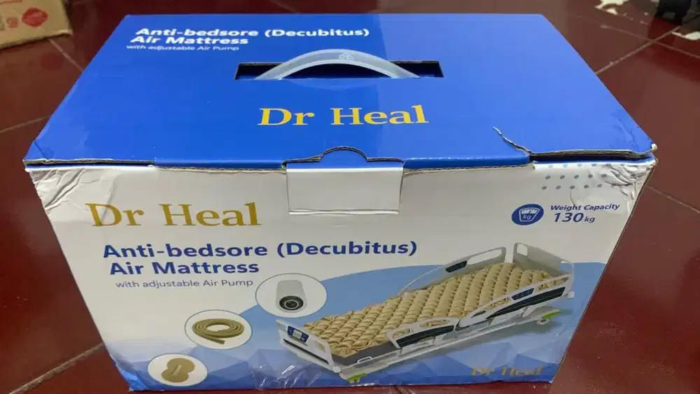 Kasur dekubitus (plus pompa 24jam) pemakaian 1 bulan