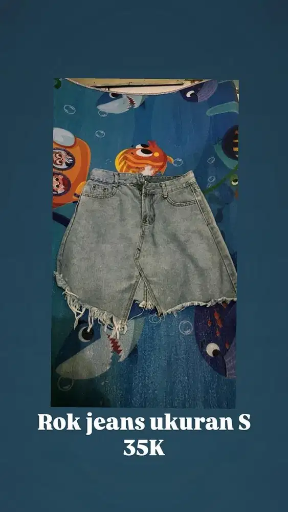 baju second bekas pakai