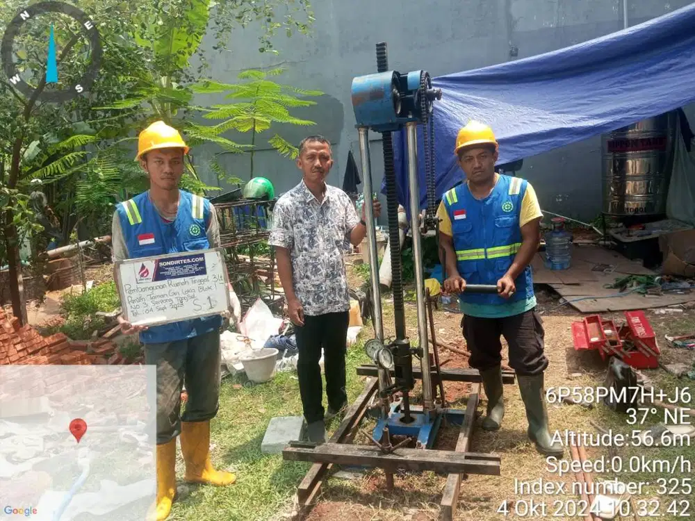 ️ JASA SONDIR TEST & BORING SPT, DCP test , CBR Test  – JAKARTA
